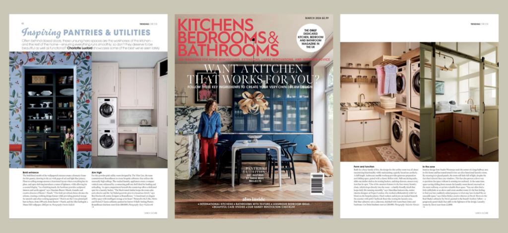 Project London featured in Kitchens, Bedrooms & Bathrooms: March edition